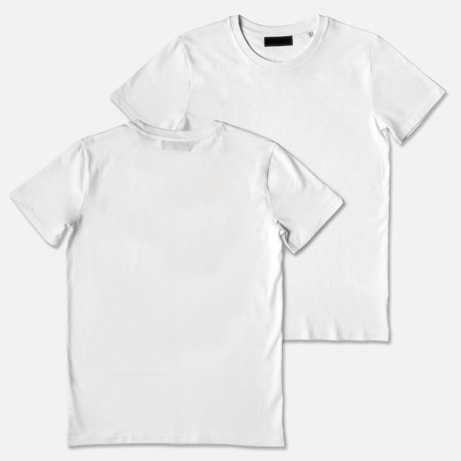 100 WHITE TEES